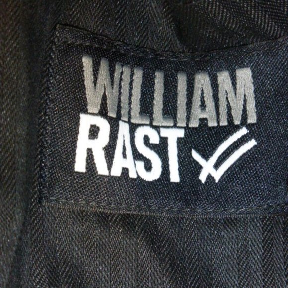 WILLIAM RAST camo green waxed cotton button up blazer chore jacket S - Picture 9 of 9